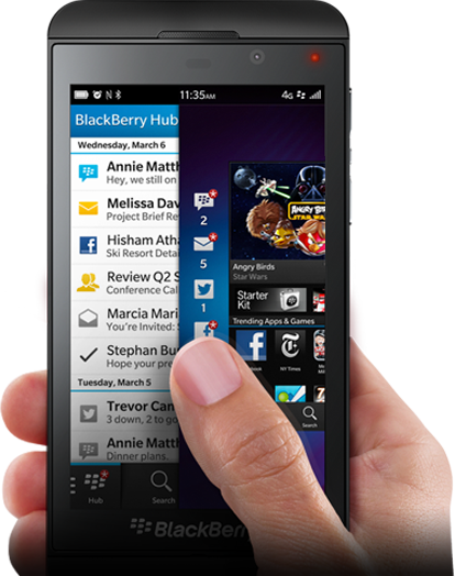 BlackBerry Launches the New BlackBerry Z10 Smartphone in Nigeria
  