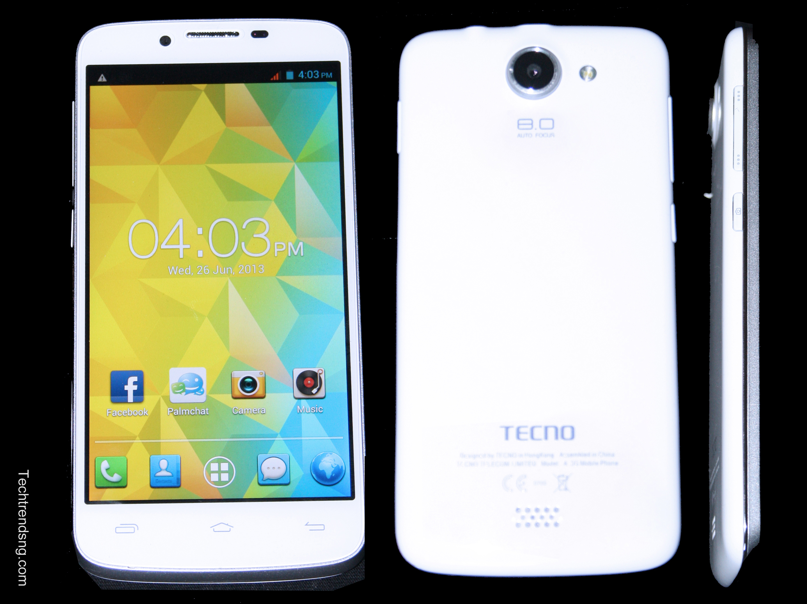 TECNO Phantom A (F7)-Elegance, Stylish and Affordable Android Smartphone.
  