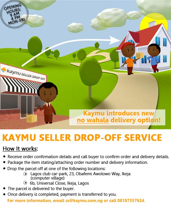 Driving the Online Market frenzy in Nigeria, KAYMU Improves Delivery with the NO WAHALA SELLER DROP-OFF Initiative
  