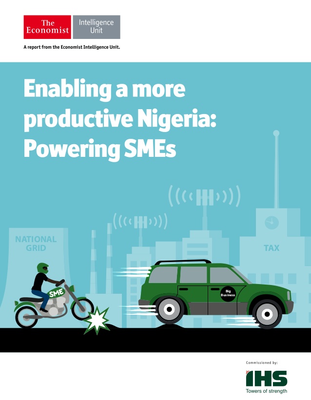 The Economist Report shows the Role of an empowered Small and Medium-sized Enterprises (SMEs)in enabling a more Productive Nigeria
  