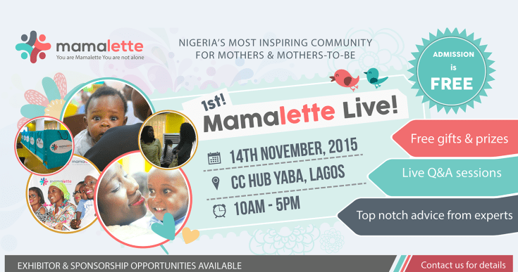 Nigeria Women set for Mamalette Live-A Gathering of Mothers and Mothers-to-be driven by Technology
  