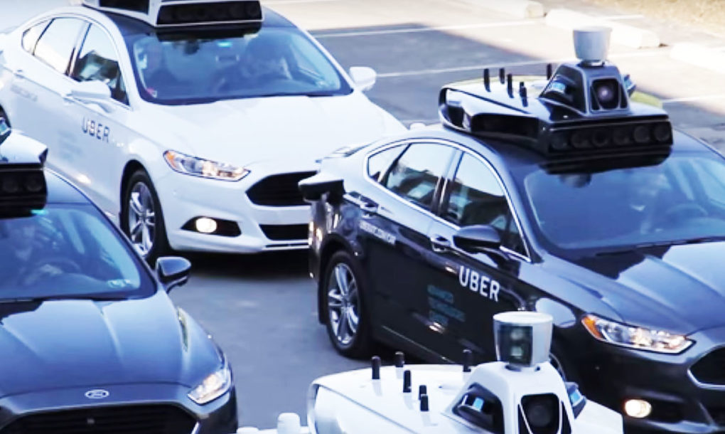 Uber Self Driving Car Fleet