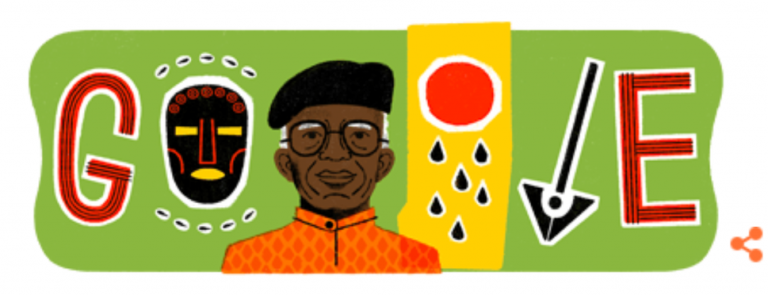 Google Doodle Celebrates Chinua Achebe’s 87th Birthday
  