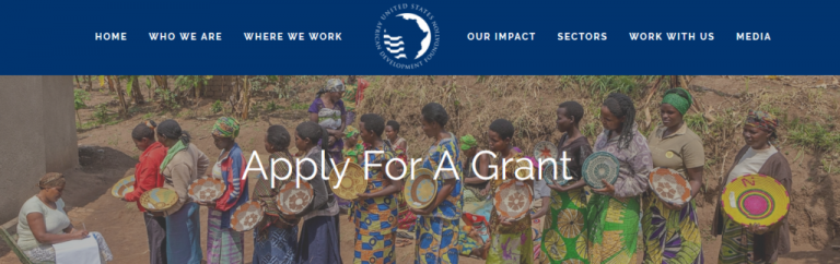Apply for the U.S. African Development Foundation Grant to  African Enterprises, Cooperatives, and Producer groups
  