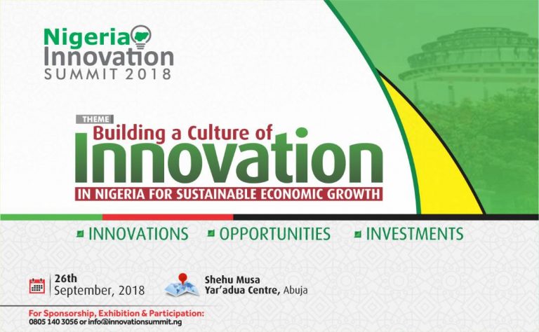 Nigeria Innovation Summit 2018 Call for Papers
  