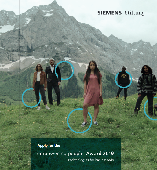 Apply:200,000 Euro Award for Technology Innovations by Siemens
  