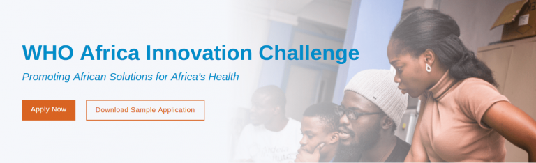 WHO Africa Innovation Challenge Calls for New Solutions to Improve Health in  Africa
  