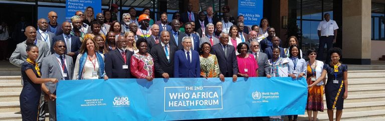 The President of the Republic of Cabo Verde opens second WHO Africa Health Forum
  