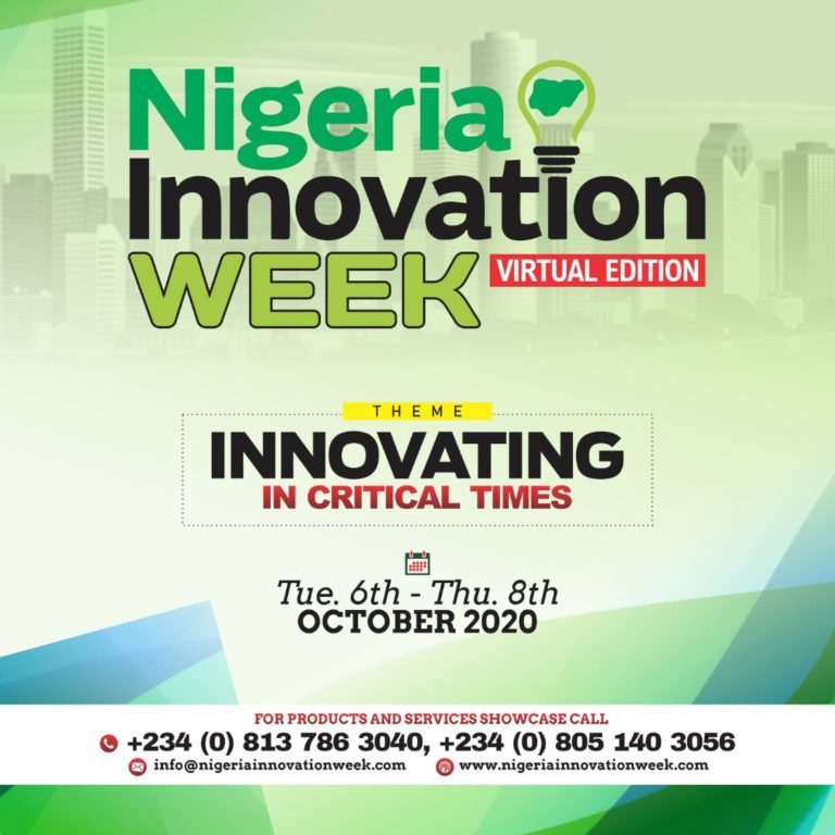 Nigeria Innovation Summit 2020 (Virtual Edition) to Discuss Innovation in Critical Times
  