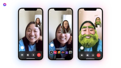 Facebook Messenger Introduces New AR Group Effects for Video Calls and Rooms