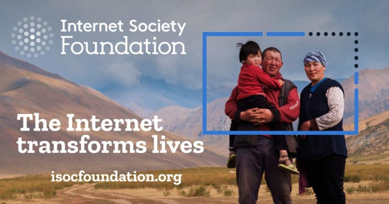 Internet Society Foundation launches new grant program to improve connectivity
  
