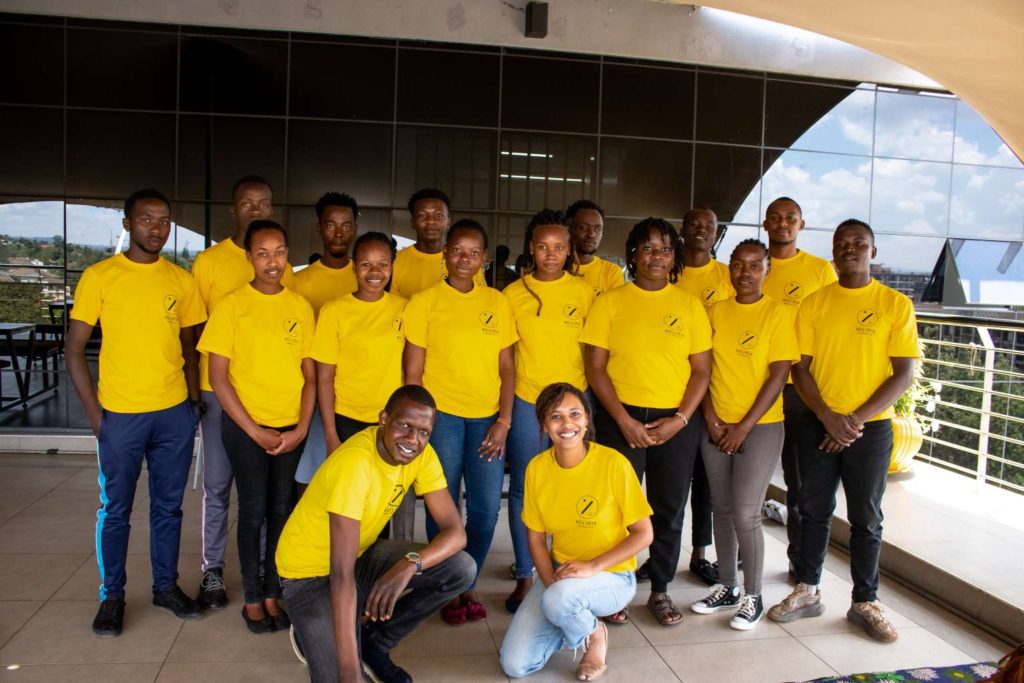 Asilimia team in Nairobi, Kenya. Image Credits: Asilimia.