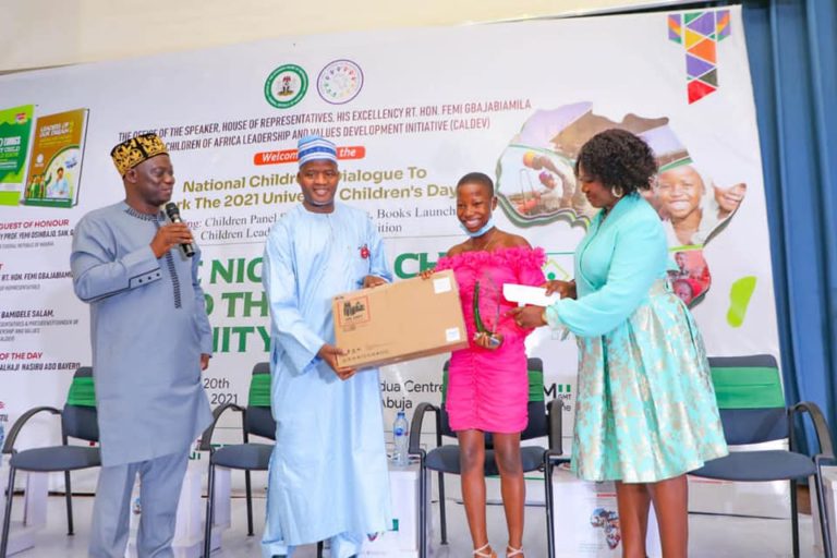 NITDA donates computers to students and children with special skills
  