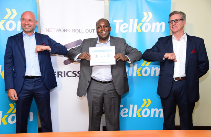 Telkom Kenya signs agreement with Ericsson & NEC XON  to expand its 4G Network worth$100-Million
  