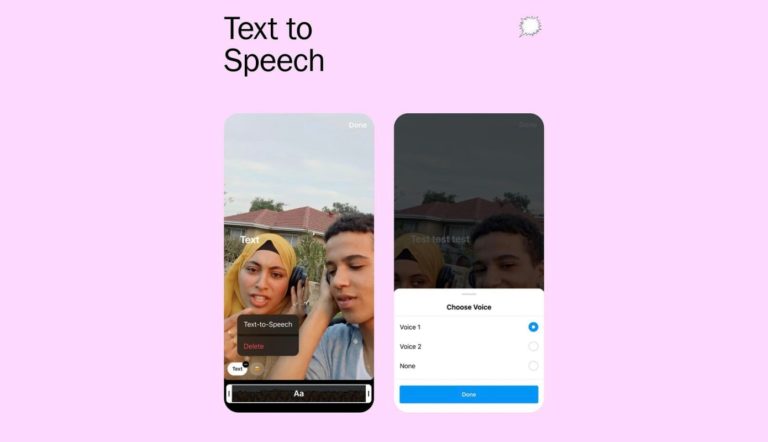 Instagram adds TikTok-like Text-to-Speech and Voice Effects tools to Reels
  