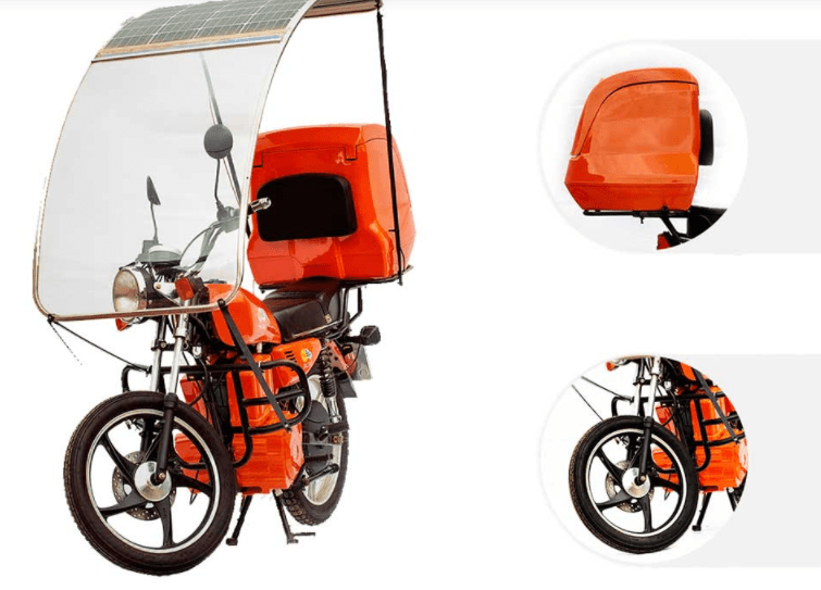 Solar Taxi Delivery Bikes
