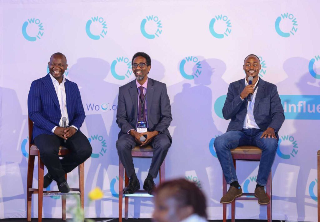 Wowzi co-founders (l-r) Mike Otieno, Hassan Bashir and Brian Mogeni.