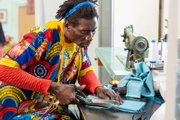 African fashion designers are entering global markets through e-commerce platforms
  
