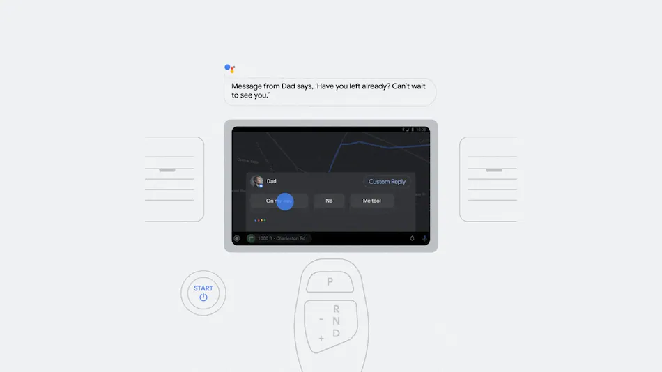 Google is Rolling Out Smart Replies Feature, Digital Car Key, Always-On Music Button, More on Android Auto
  