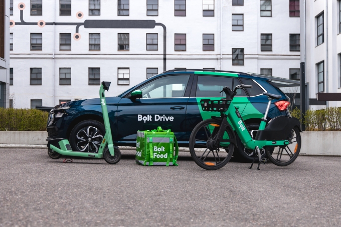 Bolt receives $709 million at a $8.4 billion valuation to extend its smart app for transportation and food delivery
  
