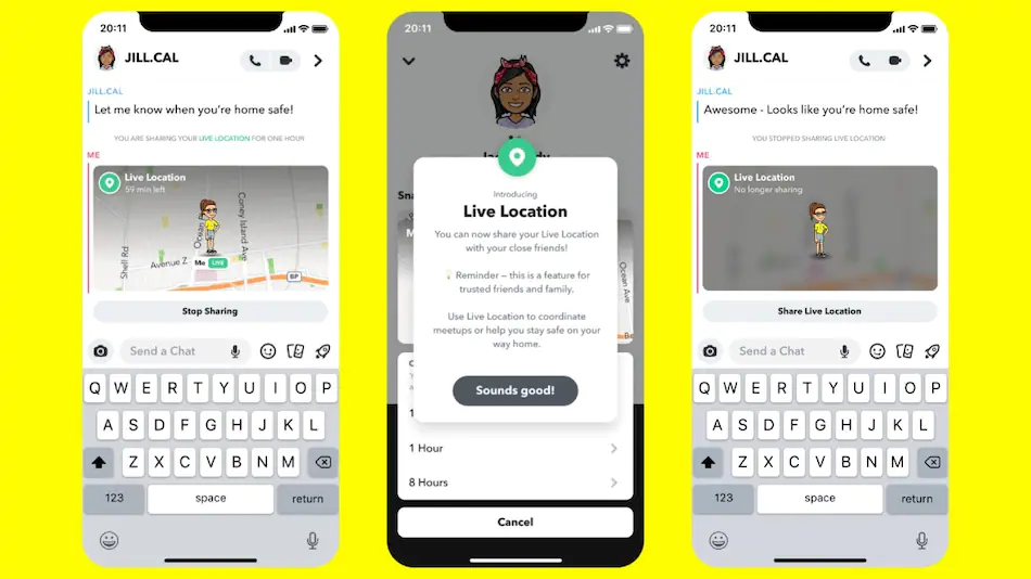 Snapchat Rolls Out Live Location Sharing to Help Users Inform Friends About Their Real-Time Location
  