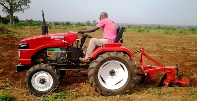Minsob Logou develops $12,000 mini tractors for the West African market
  