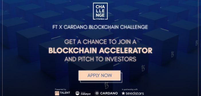 African startups can start applying for the FT x Cardano Blockchain Challenge
  