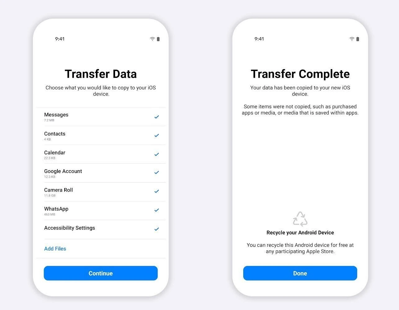 Whatsapp Android To iPhone Android To iPhone transfer