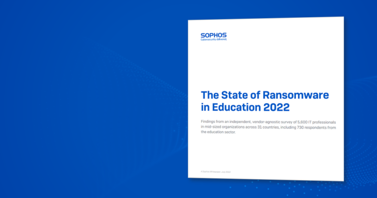 Ransomware Attacks on Education Institutions Increase, Sophos Survey Shows