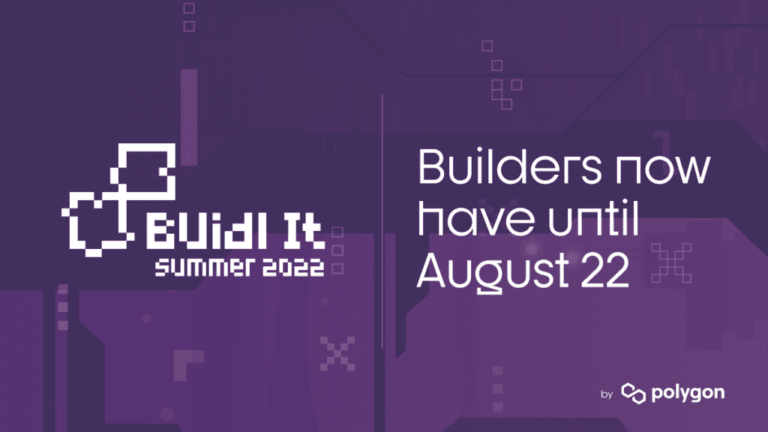 Apply for the Polygon BUIDL IT Hackathon 2022 to win Prizes Worth $500,000
  