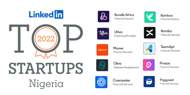 LinkedIn Shines the Spotlight on top 10 Nigerian Startups that are still waxing strong in 2022.