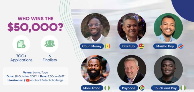6 African Startups Emerge as Finalists of the Ecobank FinTech Challenge
  