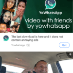 The ad in popular Snaptube app makes it look like YoWhatsApp carries no risks for users