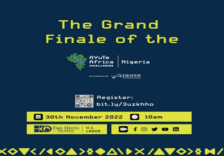 Three Finalists Jostle For AYuTe Africa Challenge Nigeria Grand Prize at November 30 Finale
  