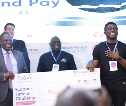 Nigerian FinTech Touch and Pay Bags $50,000 Ecobank FinTech Challenge 2022
  