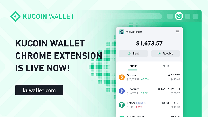 KuCoin Wallet Announced the Launch of Chrome Extension Officially
  