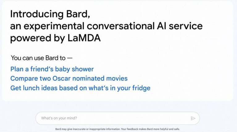 Alphabet’s ChatGPT Rival, Bard Makes a $100 Mistake in its First Ad
  