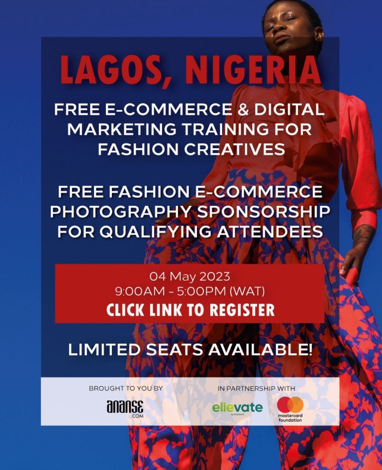 Ananse Africa offers free Digital Marketing and E-Commerce Training for Fashion Creatives in Lagos
  