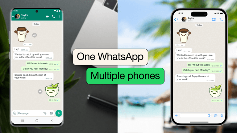 One WhatsApp account, now across multiple phones
