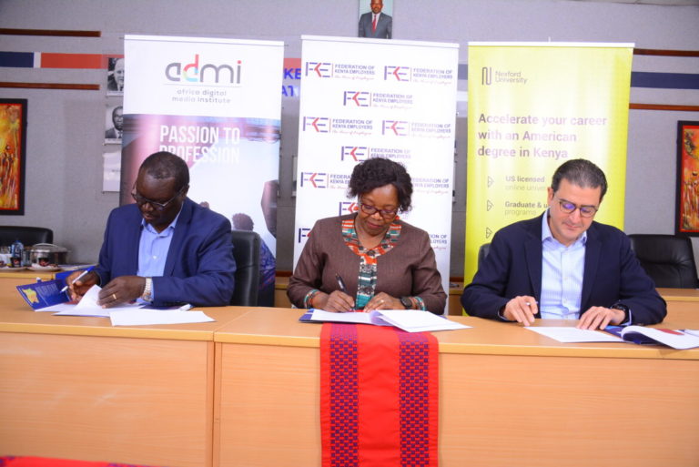 Nexford University, the Federation of Kenya Employers, and the Africa Digital Media Institute have partnered to help with graduate recruiting in Kenya.