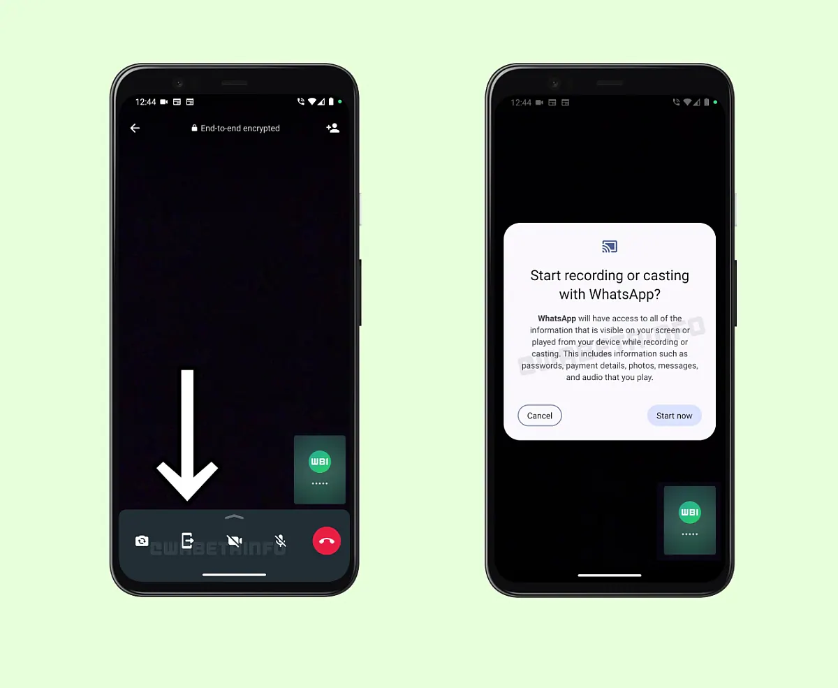 How the Screen Sharing Feature for Video Calls Works in WhatsApp’s Beta Test