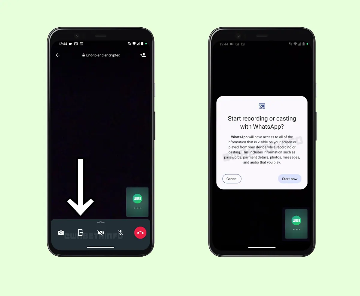 How the Screen Sharing Feature for Video Calls Works in WhatsApp’s Beta Test
  