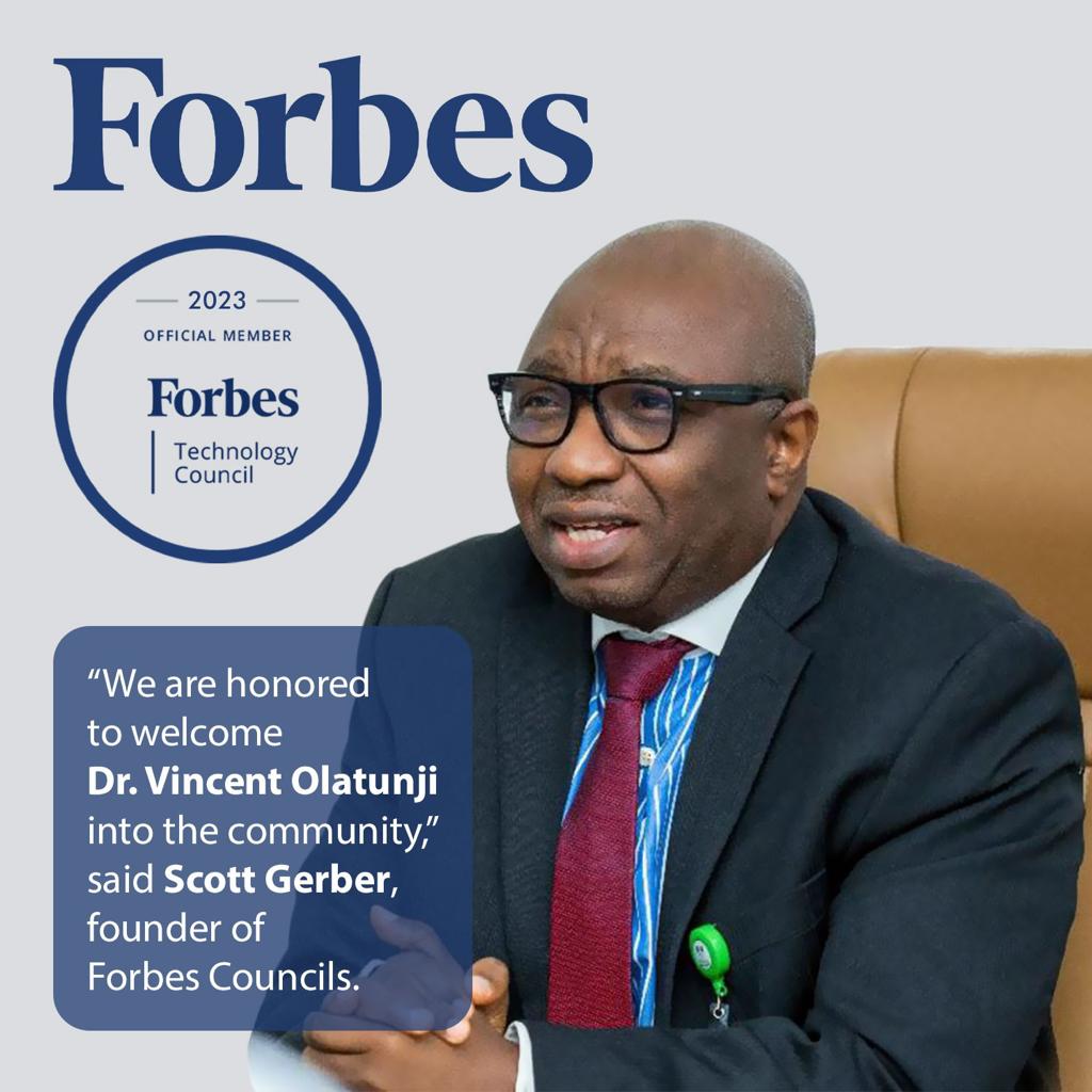 Dr Olatunji Vincent joins Forbes Tech Council 2023 (3)