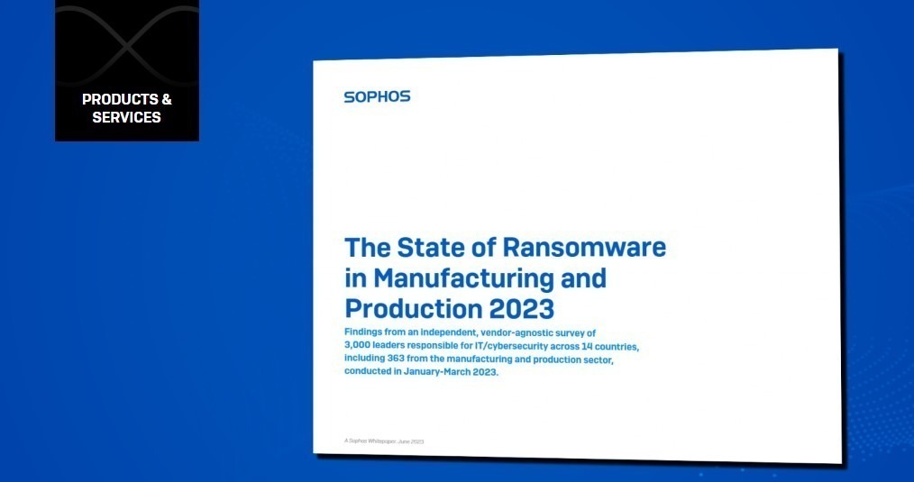 Sophos State of Ransomware in Manfacturing