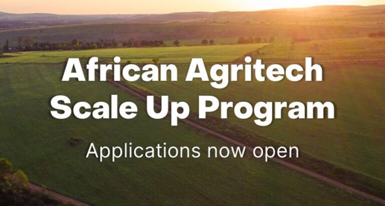 The African Agri-tech Scale-Up Programme is now accepting applications.
  