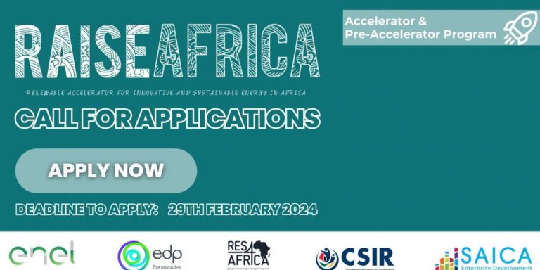 Apply: RAISEAfrica Pre-Accelerator Program
  