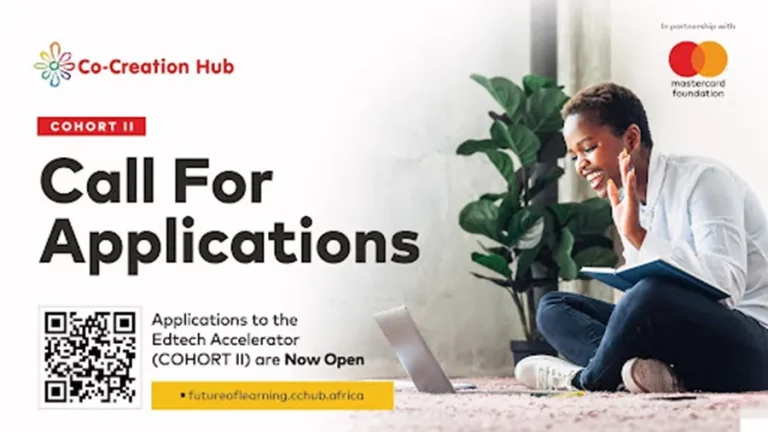 Nigeria: CcHub, Mastercard Foundation are Accepting Applications for the 2nd edition of Their ed-Tech Fellowship Program
  