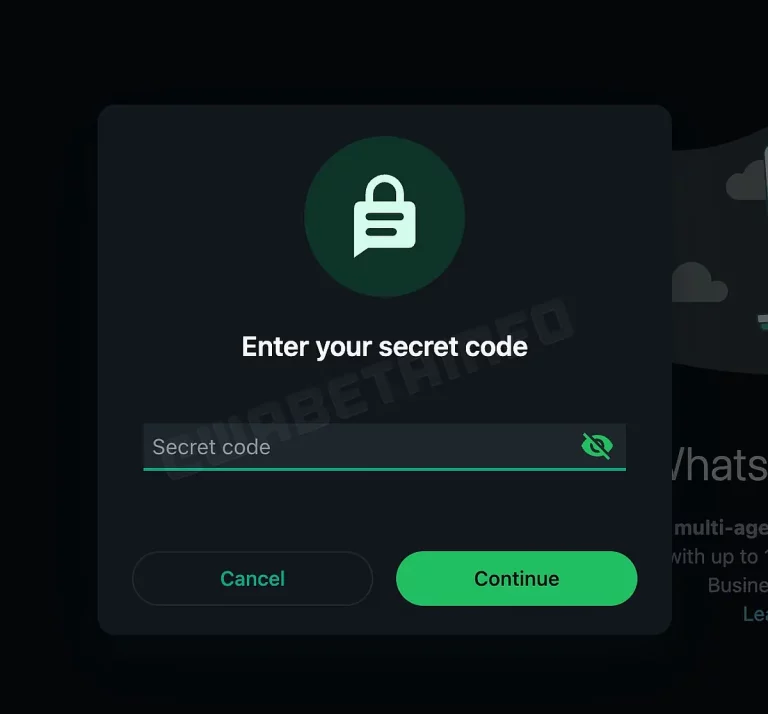 WhatsApp Is Reportedly Developing a Secret Code for Web Client Locked Chats