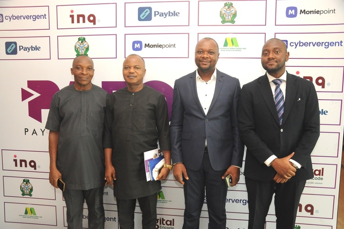 L-r: Chike Onwuegbuchi, co-founder, TechCastle Foundation; Hon. Lucky Uduikhue, vice chairman, Ajeromi-Ifelodun LGA, Lagos State; Peter Oluka, Editor, Techeconomy, and Kwadwo Dako Botwe, Oversight and Supervision Fintech & Innovation Officer, Bank of Ghana, during, the Payments Forum Nigeria (PAFON 1.0) event on, 'Payments: Trust, Security and Privacy in AI era' held in Lagos recently.