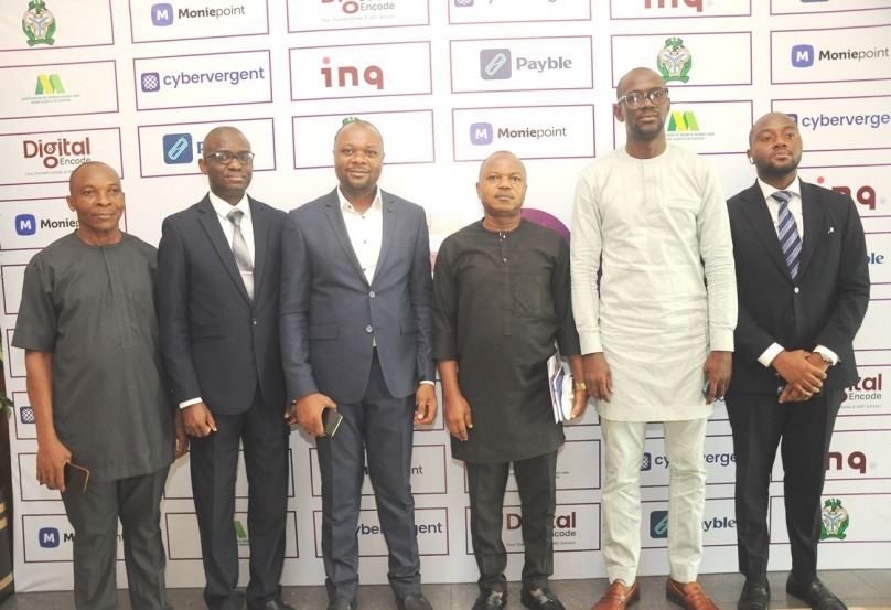 L-r: Chike Onwuegbuchi, co-founder, TechCastle Foundation; Olusola Odediran, Chief Information Security Officer, NIBSS/representative of Chairman, Committee of Chief Information Security Officers of Nigerian Financial Institutions; Peter Oluka, Editor, Techeconomy; Hon. Lucky Uduikhue, vice chairman, Ajeromi-Ifelodun LGA, Lagos State; Efemena Ogie, Head, Partnership, Monipoint Inc.; and Kwadwo Dako Botwe, Oversight and Supervision Fintech & Innovation Officer, Bank of Ghana, during, the Payments Forum Nigeria (PAFON 1.0) event on, 'Payments: Trust, Security and Privacy in AI era' held in Lagos recently.